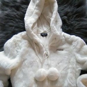 Faux fur jacket